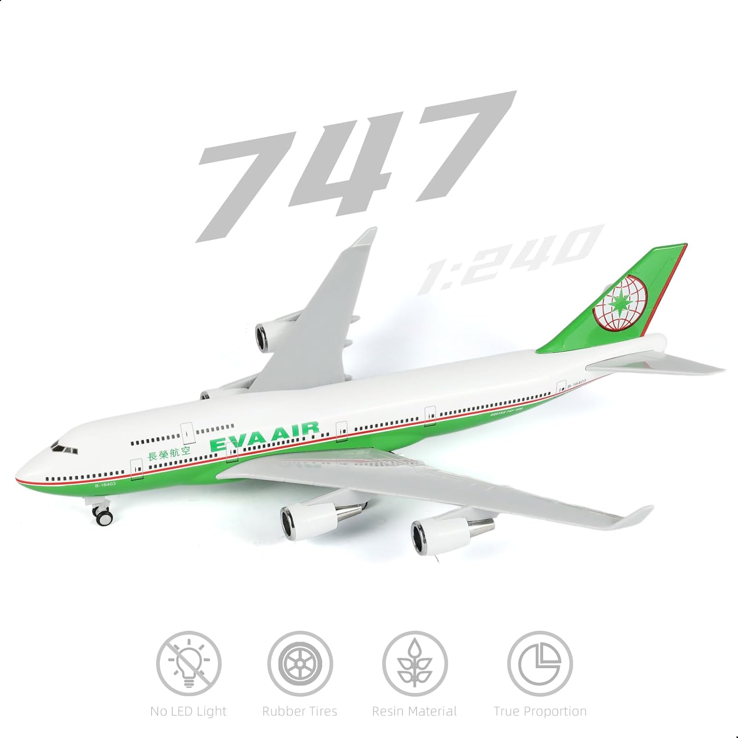 Model Kit Eva - Модель самолета Boeing 747 из EVA,