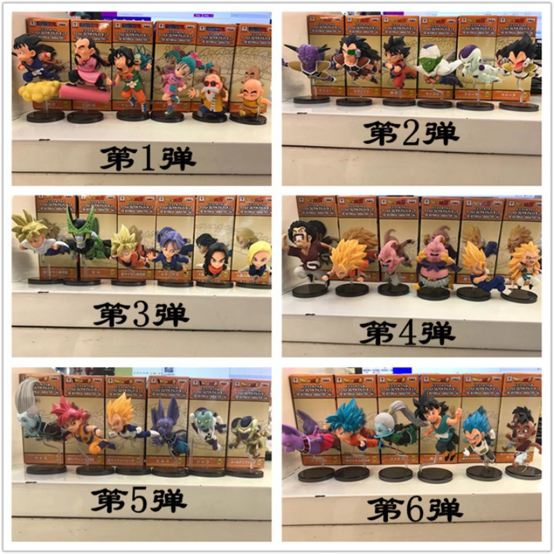 Набор из 6 фигурок Dragon Ball – обзор и цена Model Kit Wukong