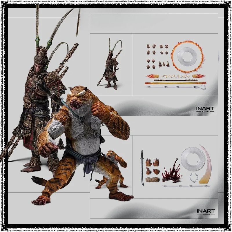 Новинка INART Action - Black M – обзор и цена Model Kit Wukong