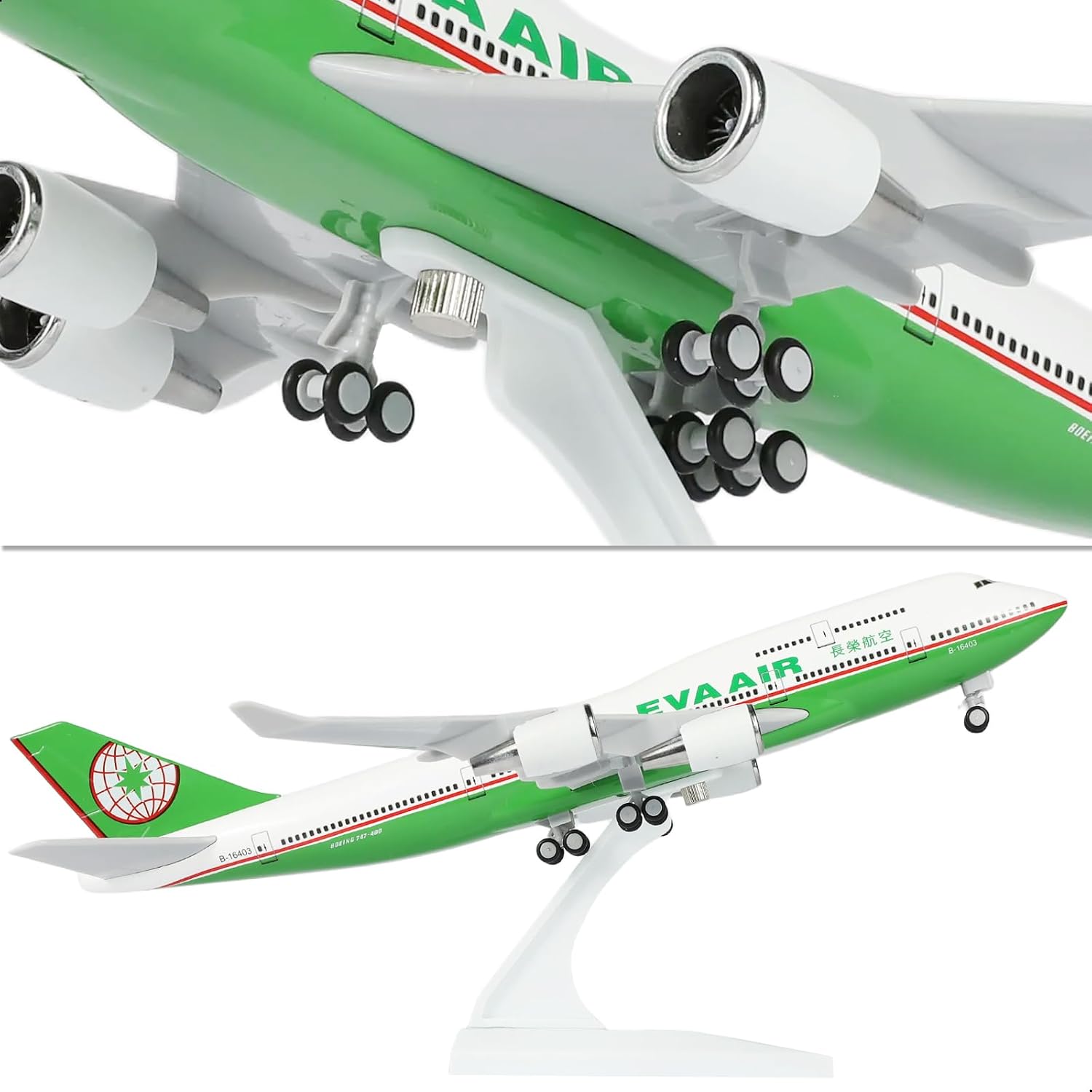 30 см, модель самолета B747 из – обзор и цена Model Kit Eva