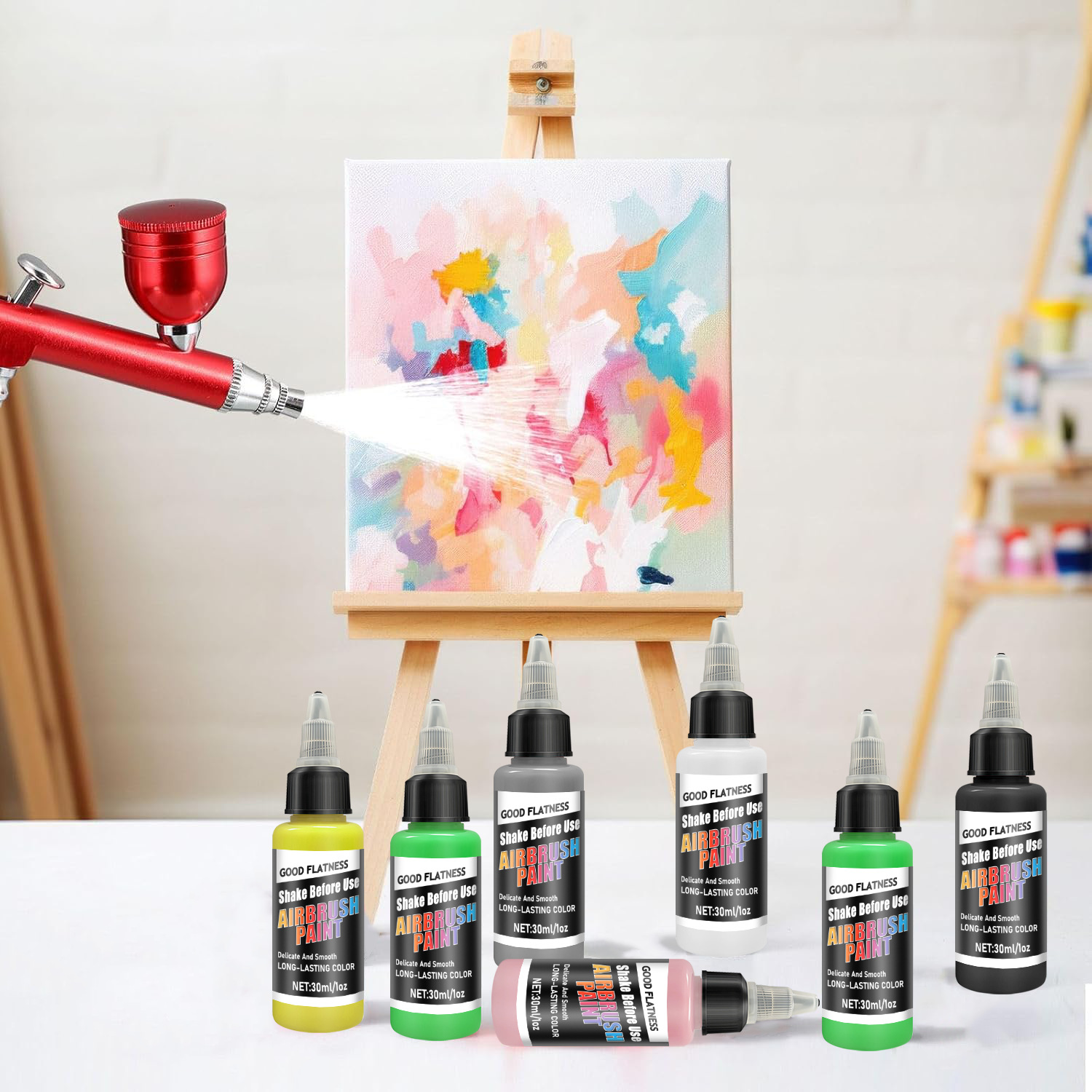 Набор акриловых красок для аэр – обзор и цена Paint Model Kit